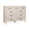 Westmont Solid Wood 9-Drawer Dresser - Creamwood