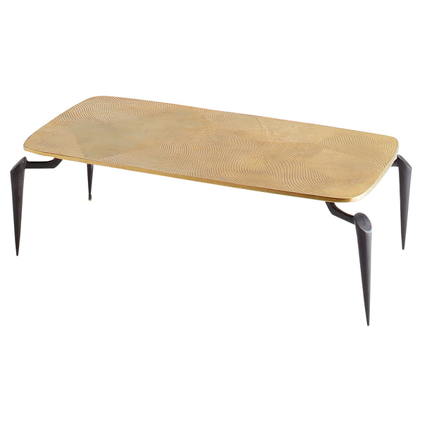 Tarsal Coffee Table | Black | Gold
