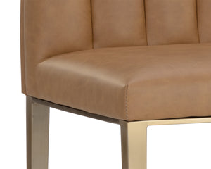 WILBUR BARSTOOL - MILLIKEN COGNAC