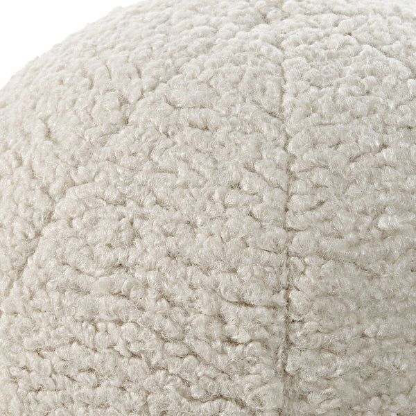 Capra Ball Sheepskin Pillows, S/2