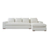 Moe's Thomas Right Sectional in Ivory