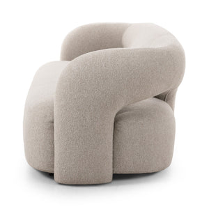 Mazie Sofa In 94" In Crete Pebble