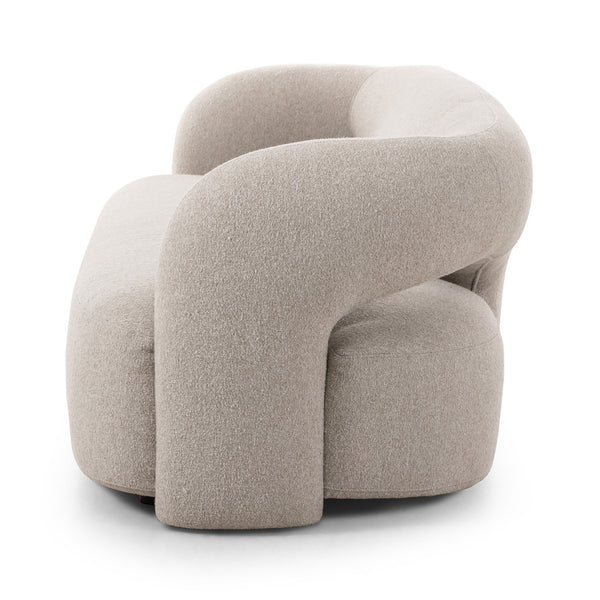 Mazie Sofa In 94" In Crete Pebble