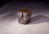 Log Stool, Large, Bronze