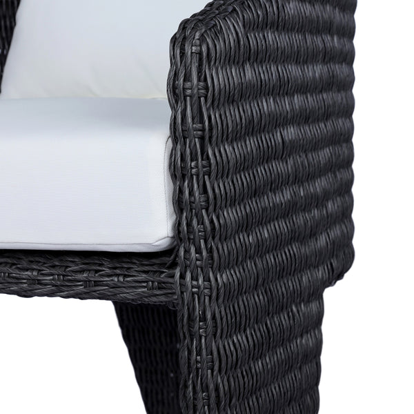 Fae Outdoor Dining Chair in Vintage Coal