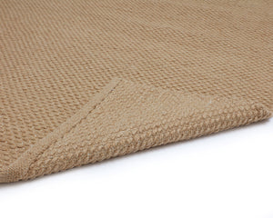 RYZE HAND-WOVEN RUG - JUTE BROWN - 6' X 9'