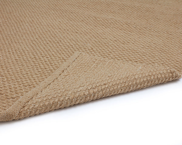 RYZE HAND-WOVEN RUG - JUTE BROWN - 6' X 9'