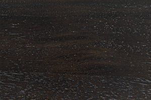 Tabu Ebony Walnut Coffee Table with Antique Brass-Finished Legs