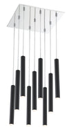 Forest 9 Light Island/Billiard in Chrome Finish