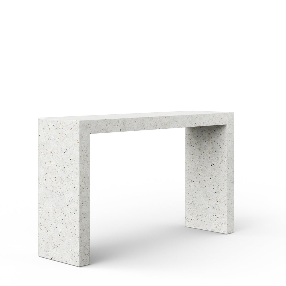 Ivory Terrazzo Console