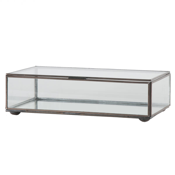 RECT CLR GLASS BOX
