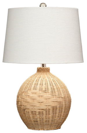 Cape Rattan Table Lamp, Natural