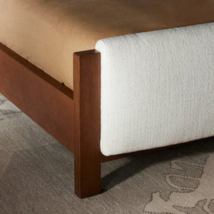 Willem Bed in Natural Queen