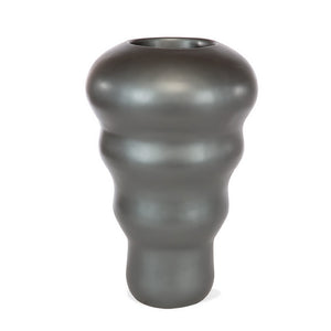 Amore Floor Planter, pewter