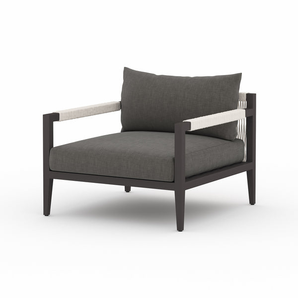 Sherwood Outdoor Chair in Bronze and Charcoal