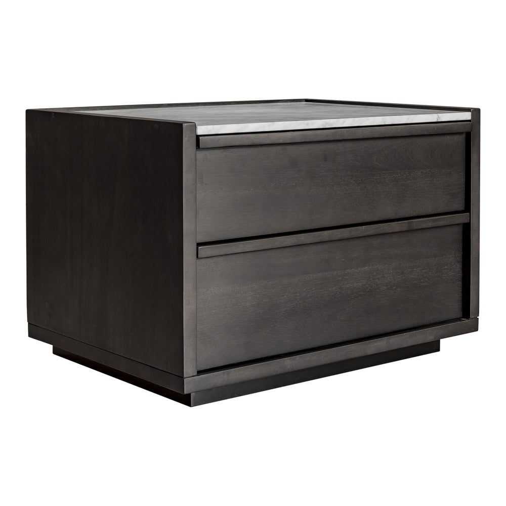Moe's Ashcroft Nightstand with Marble Top
