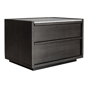 Moe's Ashcroft Nightstand with Marble Top