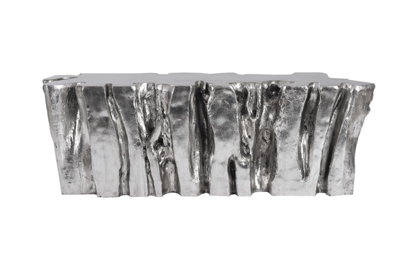 Freeform Root Bench, Silver Leaf