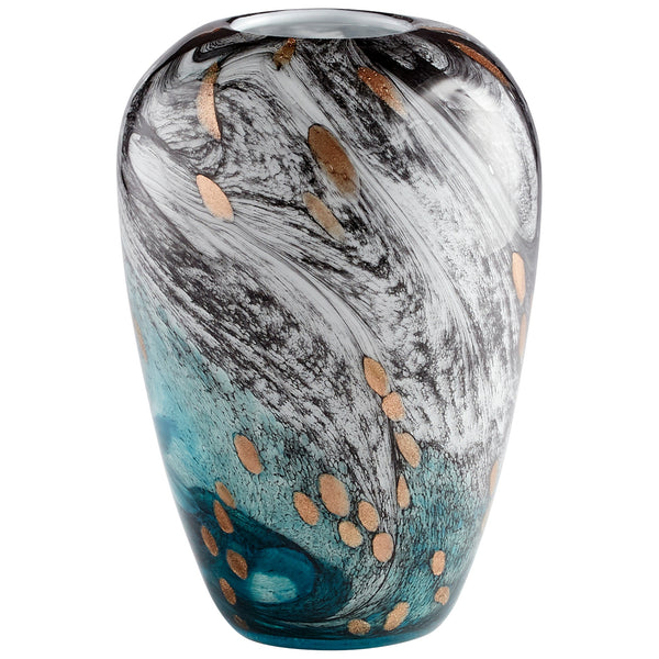 Medium Prismatic Vase in Multi Colored