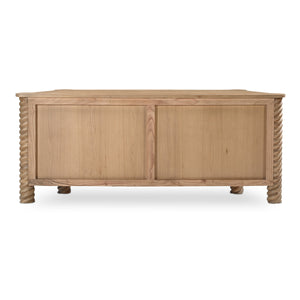 Moe's Treccia Sideboard in Natural Oak