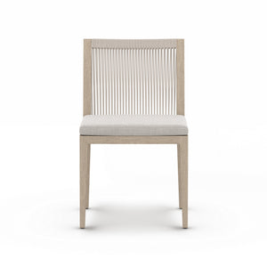 Sherwood Outdoor Dining Chair in Brwn/Stone