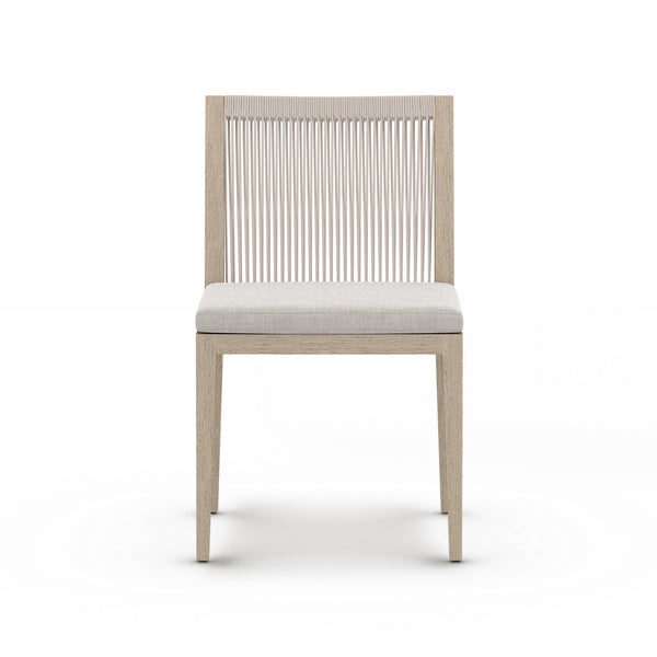 Sherwood Outdoor Dining Chair in Brwn/Stone