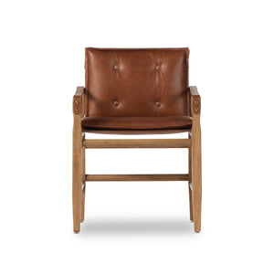 Lenz Dining Armchair In Sonoma Chestnut