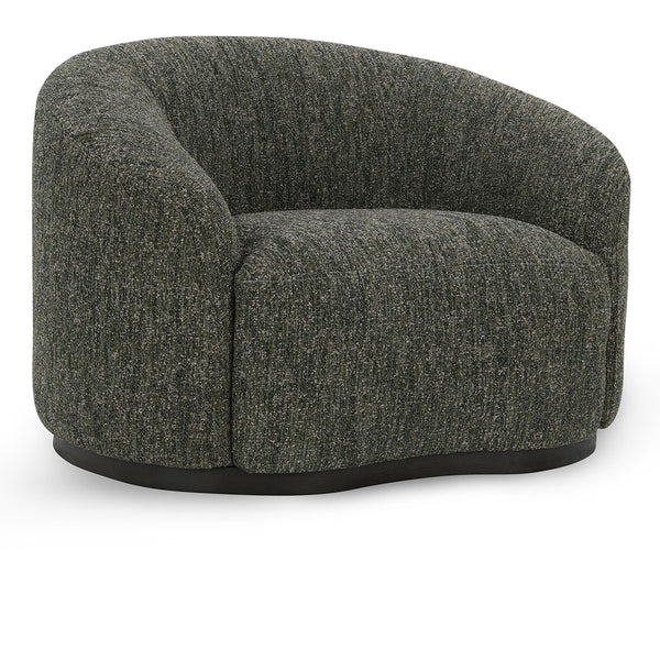 Beverly Upholstered Swivel Chair - Antique Green