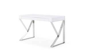Vivian Modern Noho Desk in White