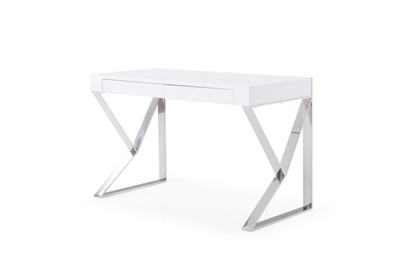 Vivian Modern Noho Desk in White
