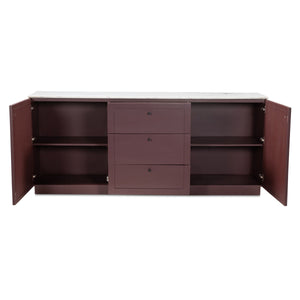Moe's Nadine Sideboard in Deep Burgundy