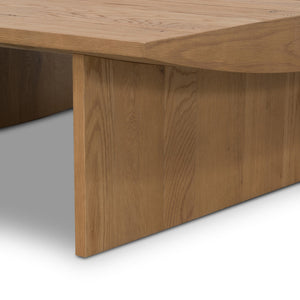 Pickford Square Coffee Table - Dusted Oak Veneer