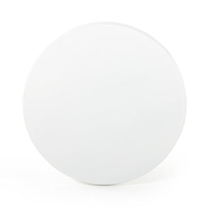 Basil Outdoor End Table In Matte White