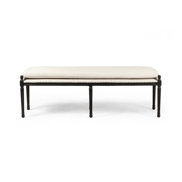 Lucille Dining Bench In 67" In Alcala Cream
