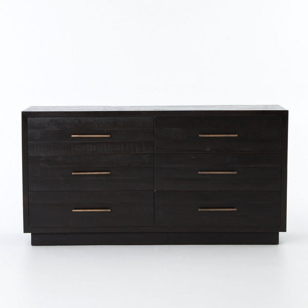 Suki 6 Drawer Dresser- Burnished Black