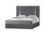 Matisse Queen Bed in Charcoal