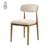 Verna Boucle Dining Side Chair, Palladian Beige