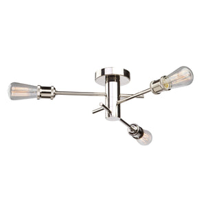 Tribeca AC10783PN Flush Mount in Polished Nickel