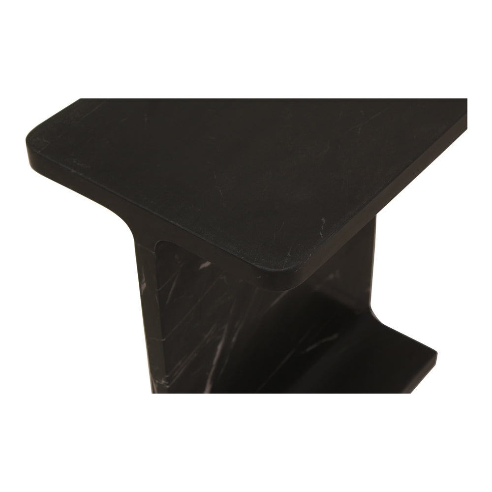Moe's Tullia Accent Table in Black Marble