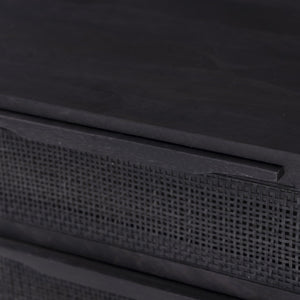 Sydney Large Nightstand - Black Wash