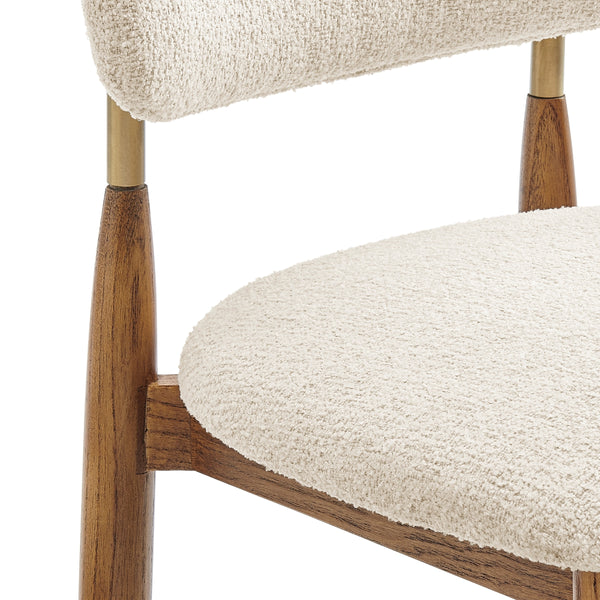 Verna Boucle Counter Stool, Palladian Beige