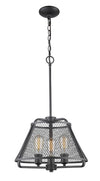 Iuka 3 Light Pendant in Bronze Finish