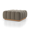 Roma Outdoor Ottoman Piece In Alessi Fawn