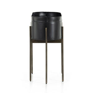 Jed Large Planter In Iron Matte Black