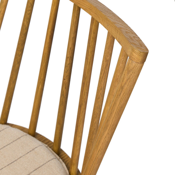 Lewis Windsor Bar + Counter Stool - Lavon Flint