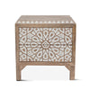 Tangiers Collection Night Chest 26in Carved
