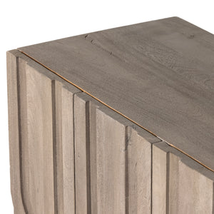 Rivka Media Console In Aged Grey