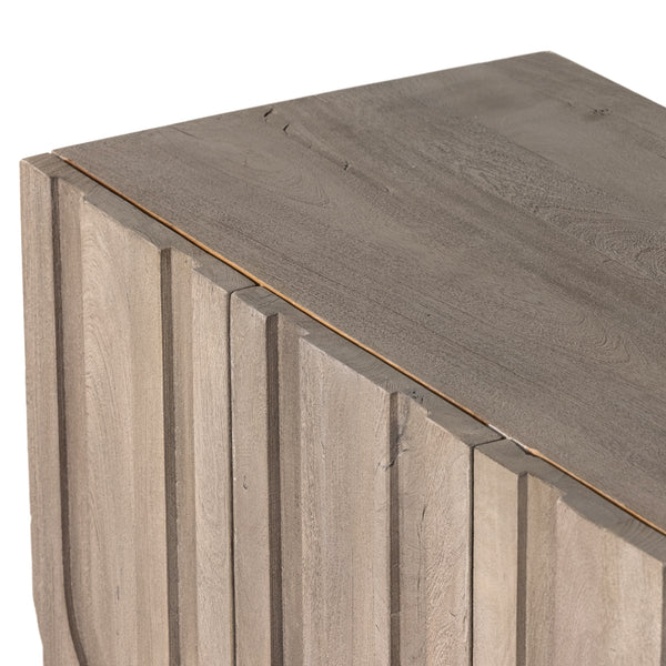 Rivka Media Console In Aged Grey