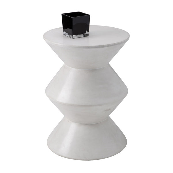 UNION END TABLE - WHITE