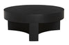 Steward C Industrial Steel Coffee Table in Matte Black